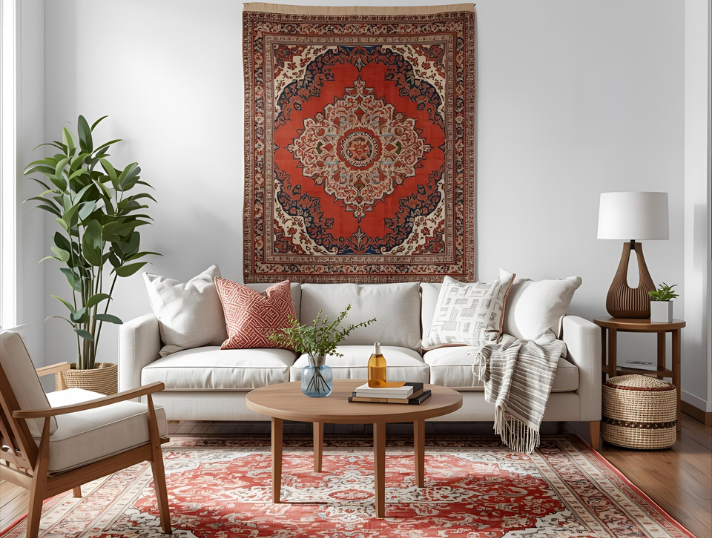 Luxury Wool Wall Hanging Rug