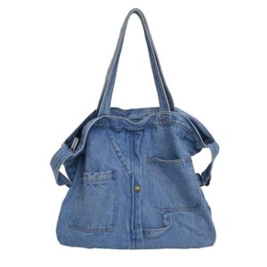 Shoulder Bag for Women Denim Crossbody Hobo Bag
